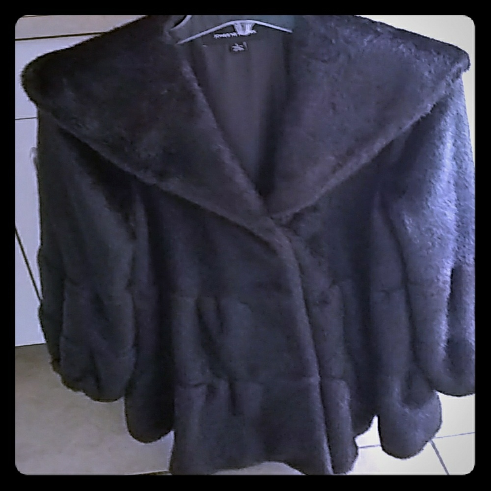Jones New York Hooded Toggle Closure Coat Size L